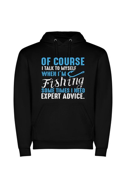 iLovePrints Wisdom on the Water Φούτερ με κουκούλα σε χρώμα Μαύρο