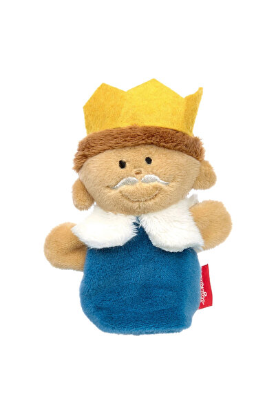 Sigikid Păpușă de pluș pentru deget, Rege, Mascotă, Păpușă de teatru pentru c...