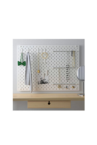 IKEA SKÅDIS çok amaçlı pano , kanca-esnek ip, 76x56 cm