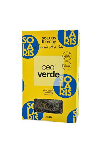 SOLARIS Зелен чай, 50г, с вкус на зелен чай, за чайник