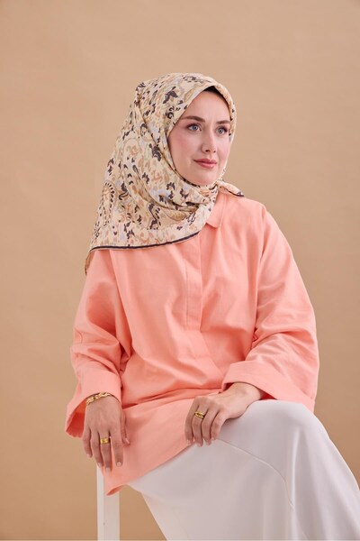 Silk Home Копринен шал с кепър 11478-24