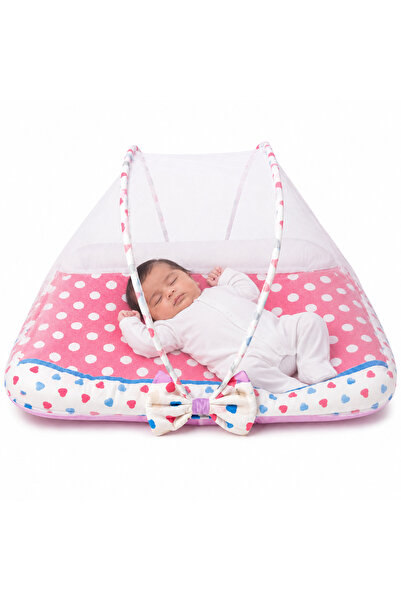 Generic Brand Portable Newborn Baby Bed Crib with Mosquito Net and Pillow