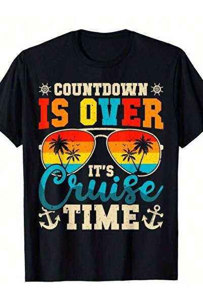 2BIR Countdown Is Over It'S Cruise Time Vacation Family Cruising Summer Casua...