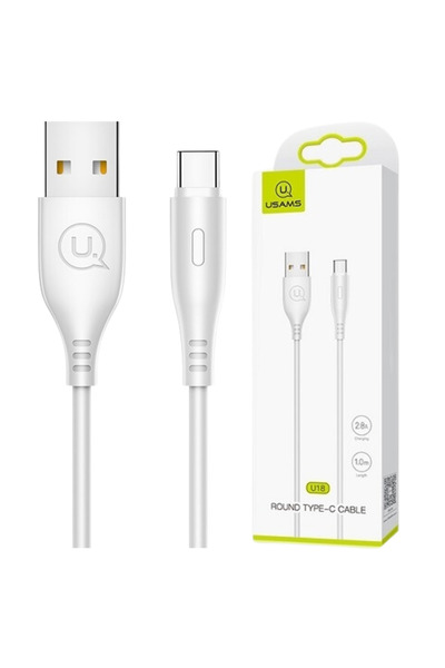 Usams Cablu de încărcare USB-C pentru telefoane Android, încărcare rapidă 2A