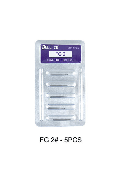 Choice5 5 قطع FG-2، 5 قطع/علبة، رؤوس مثقاب كروية من كربيد الأسنان على شكل فرا...