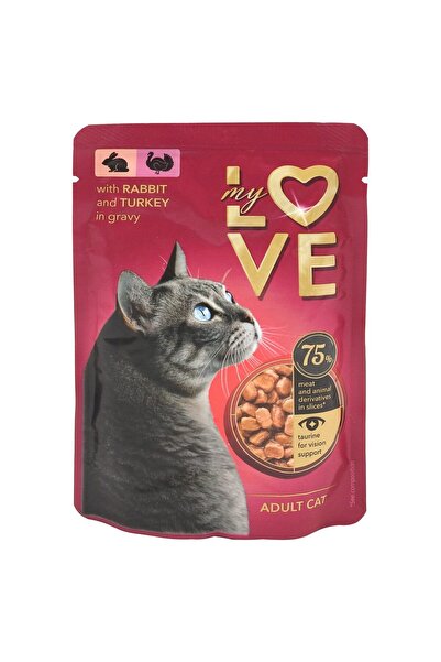Jamie My Love Pouch, My Love, 85 g Rabbit and Turkey in Sauce