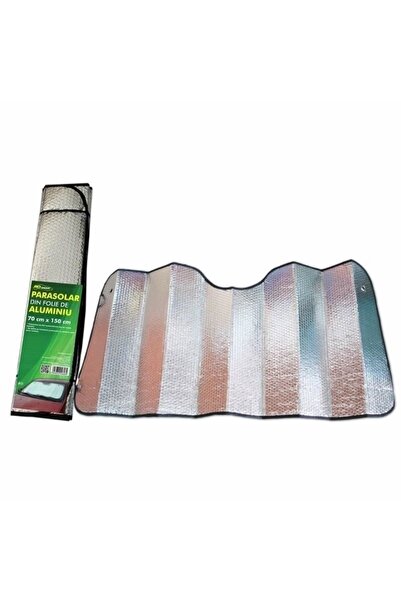 Universal Parasolar folie aluminiu 2 fete RoGroup, 70 cm x 150 cm