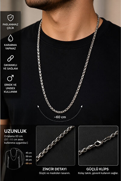 LUMİERE JEWELRY ERKEK KRAL ZİNCİR