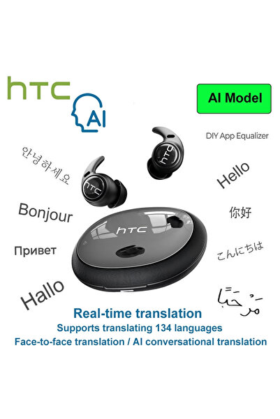 Choice1 Black-AI Sleeping Noise Reduction Earbuds HTC Original NE76 AI Transl...