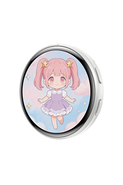 Choice1 Silvery 1.50 Inch HD Screen Smart Dynamic E-badge Electronic Badge Tr...