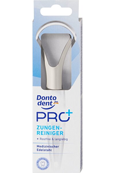 OEM Curățător de limbă PRO+ din oțel inoxidabil, 1 buc