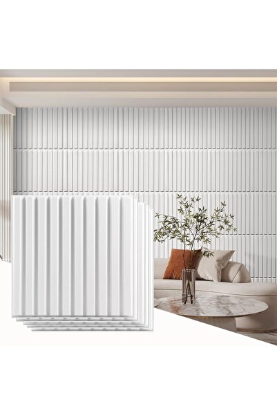 SPNOR 3D Wall Panels Peel and Stick, Slat Wall Panel for Modern Decor, Wall A...