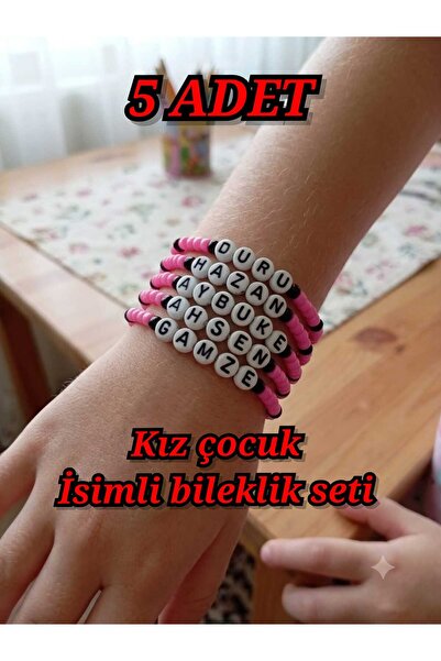 trendhazan A KALİTE 5'Lİ AVANTAJLI PAKET İSİMLİ BONCUKLU ÖZEL TASARIM AYARLAN...