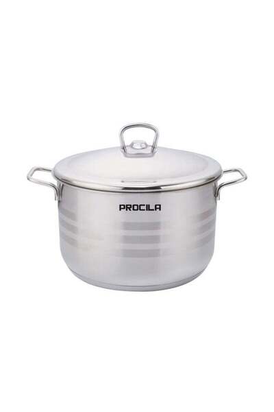 Procila Estra Stainless Steel Cooking Pot 30CM Silver With 5 Induction Layers...
