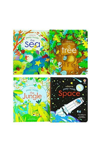 Generic (Unbranded) Set cadou Usborne Peep Inside, Colecție de 4 cărți, Anna ...