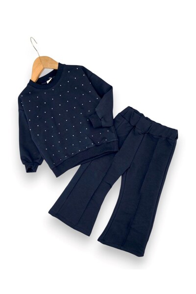 Egelite Girl's Seasonal Stoned and Green Trousers 2-3-4-5-6 Years Old Top and...