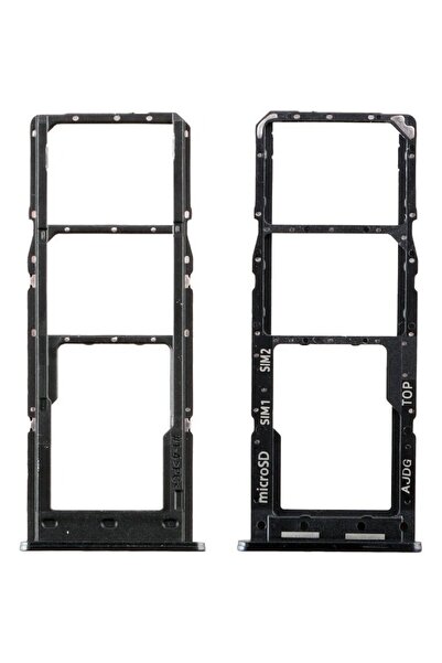 OEM Βάση Κάρτας Sim Samsung Galaxy A04s A047 Μαύρο
