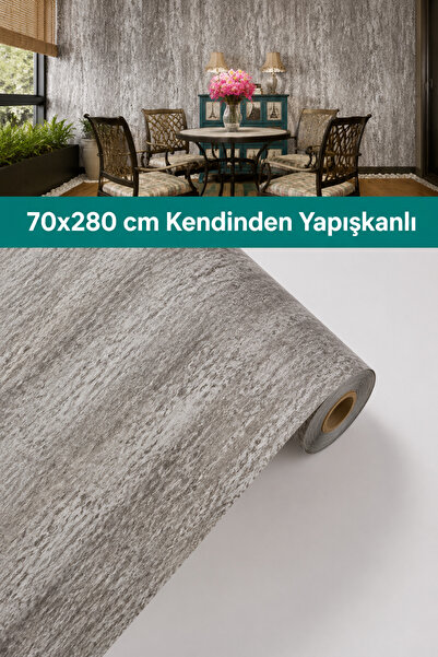 UKAB DEKOR 70x280 Kendinden Yapışkanlı Çizilmez Yüzey Dekoratif Pratik Duvar ...