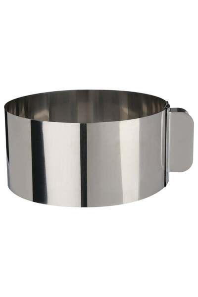 FİVE Tavă rotundă extensibilă pentru tort 30 cm, Oțel inoxidabil