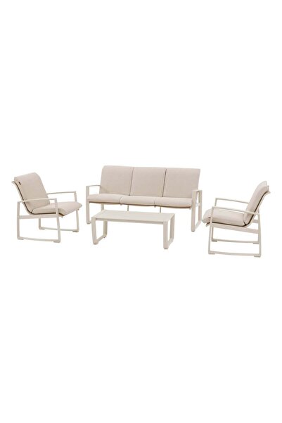 Hesperide Set mobilier de grădină Boreane cu 5 locuri, fabricat din fier și l...