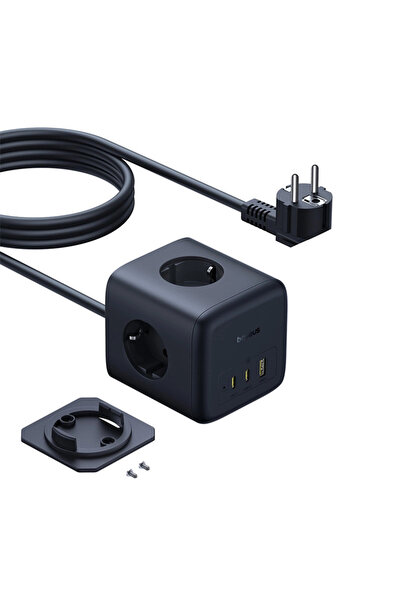 Baseus Priză multiplă Enerfill Fa11 Pentru laptopuri și telefoane 67W 1.5M USB-C