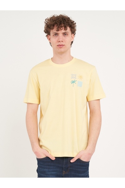 Kenvelo - Tricou barbat cu maneca scurta si imprimeu