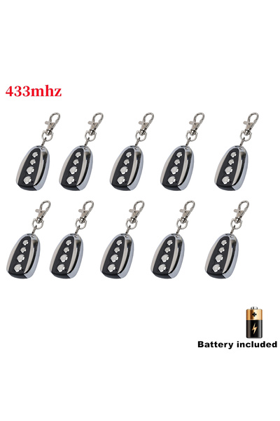 Choice4 kebidumei 10pcs 433 MHZ Kebidu 433Mhz 315mhz Fixed Code Remote Duplic...
