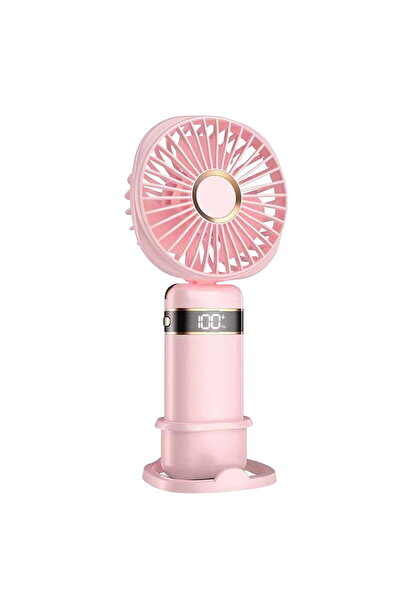 Morvena Picks Ventilator de răcire portabil cu 5 viteze cu afișaj digital LED...
