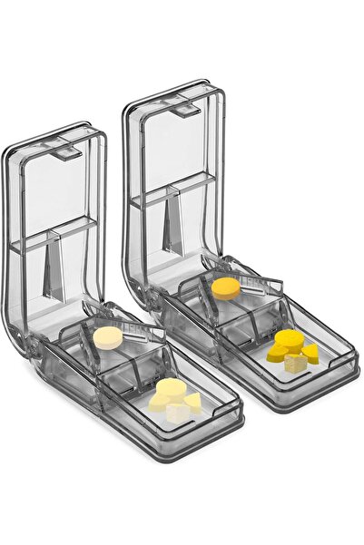 STARSTAR 2-Pack Pill Cutter for All Sizes – The Best Multi-Purpose Pill Cutte...
