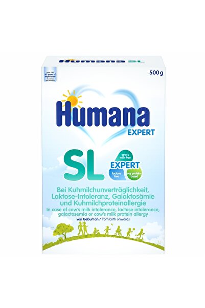 Humana Formula speciala de lapte pe baza de soia SL, +0 luni, 500 g,