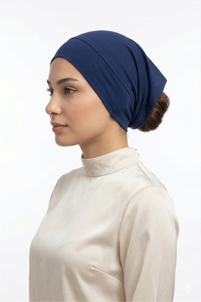 Linda Hijab Premium Cotton Bonnet Underscarf for Women – Soft Breathable Stre...
