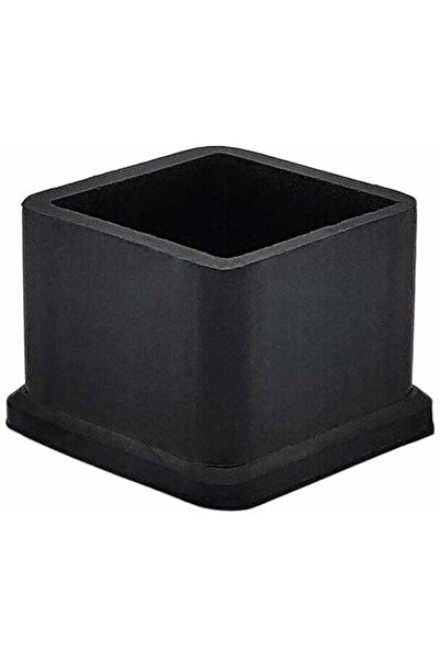 STARSTAR 2.5 x 2.5 cm (1 inch x 1 inch) 16-piece thickened square black rubbe...