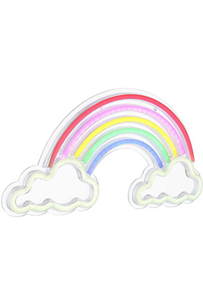 STARSTAR Rainbow LED Children's Wall Lamp – USB Cable with Switch – 40cm Long...