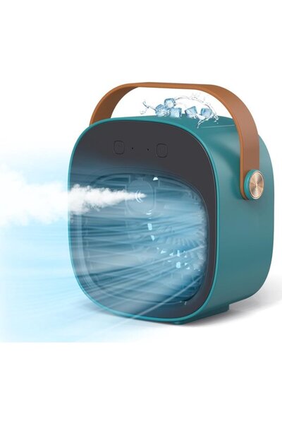 STARSTAR Portable Air Conditioner and Humidifier 2-in-1 - Table Fan with 3 Sp...