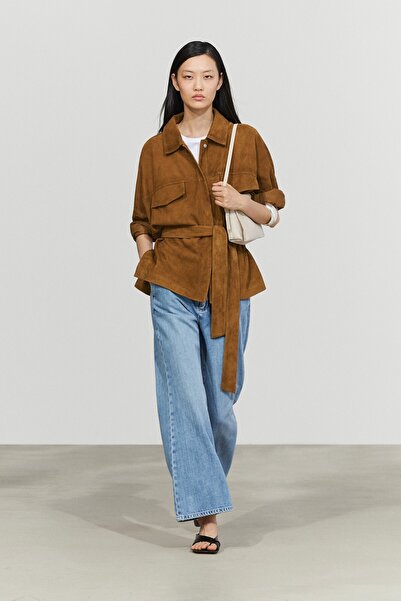 Massimo Dutti Süet deri ceket