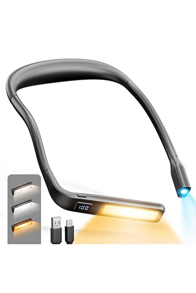 STARSTAR This rechargeable reading lamp comes in three colors, is eye-friendl...