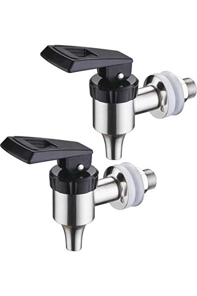 STARSTAR set of 2 beverage dispensers, made of stainless steel, with a 16mm b...