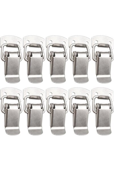STARSTAR Furniture locks - 10 pieces 47mm lever latches with 40 screws, Lap l...