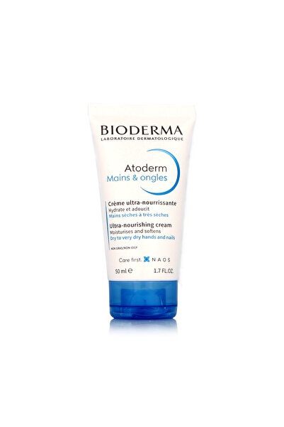 Bioderma Atoderm Mains & Ongles Cremă ultra-nutritivă 50 ml
