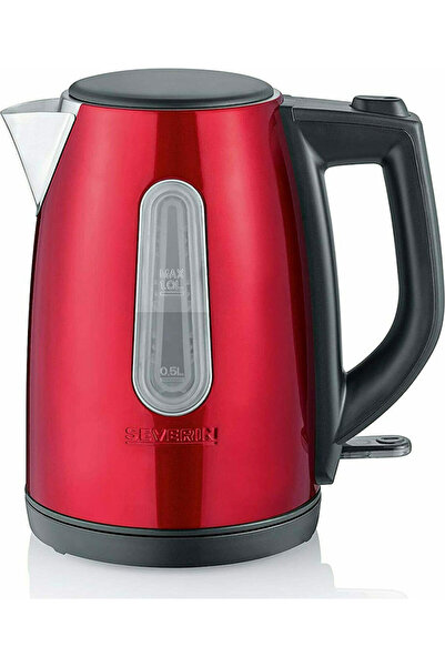 Severin WK 3417 Βραστήρας 1λτ 2200W Κόκκινο
