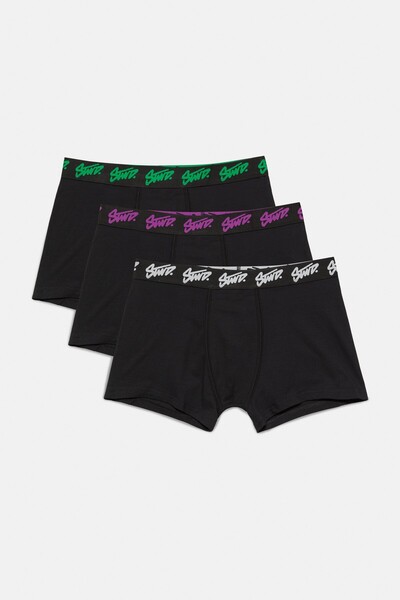 Pull & Bear 3'lü STWD boxer paketi