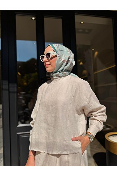 QOOQ STORE 26SS223 Bella Kadın Bluz Bej