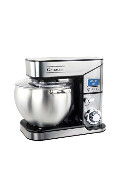 goldmann Mixer planetar, 2800 W, Bol 10 L Inox, 5 Accesorii, 6 Viteze, Timer/...