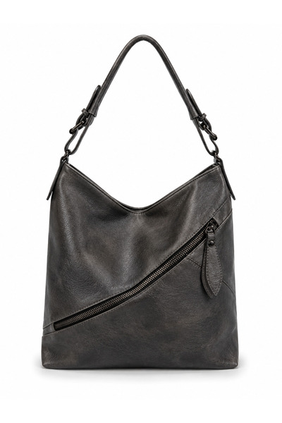 Canan Es Accessories Nasbag Long Strap Three Zipper Shoulder Bag
