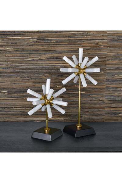 UTTERMOST Snowflake Sculptures, S/2