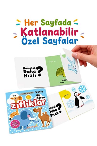 Parlayan Yıldız Katla Aç Öğren Zıtlıklar (Ciltli)