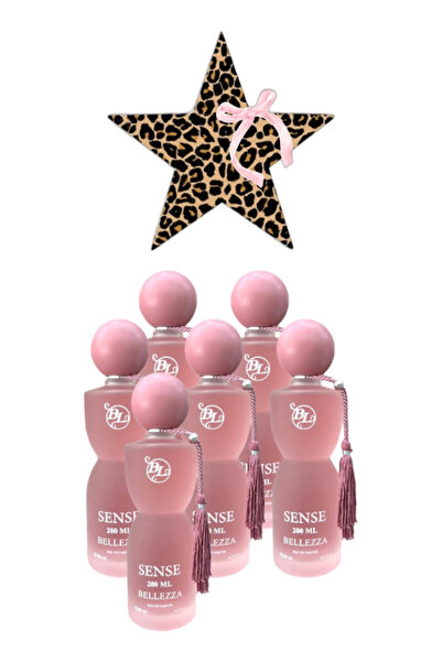 Bellezza 6 قطع عطر سنس 200 مل