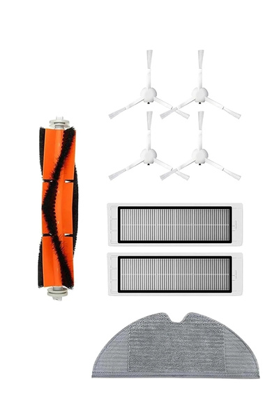 LİN GRUP Set de 8 piese de schimb compatibile cu aspiratorul robot Xiaomi Tro...