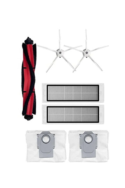 LİN GRUP Roborock q5+ robot vacuum cleaner compatible 7-piece spare parts set