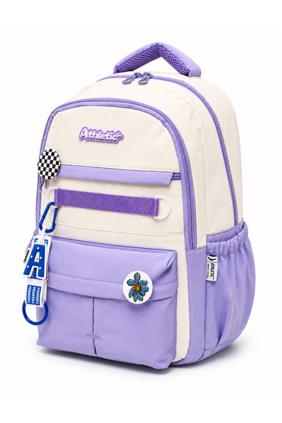Dadacuq Multi-Compartment Vibrant Color Waterproof Orthopedic School and Back...